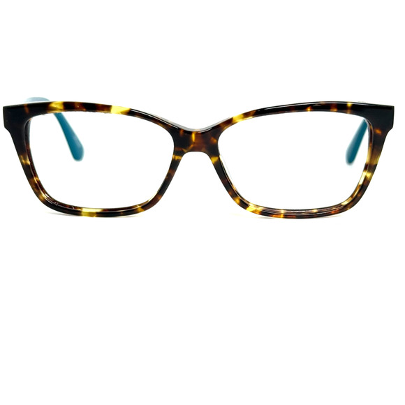 KATE SPADE CAMBERLY FZL Eyeglasses Havana Turquoise Frame 19738 - Picture 1 of 7